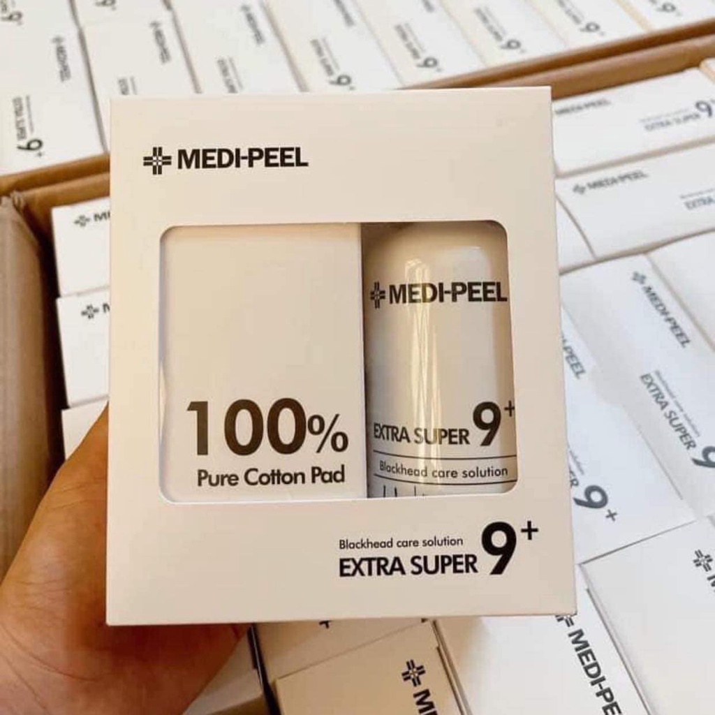 Ủ mụn đầu đen Medi-peel Blackhead care solution extra super 9+ mẫu mới hàng chính hãng