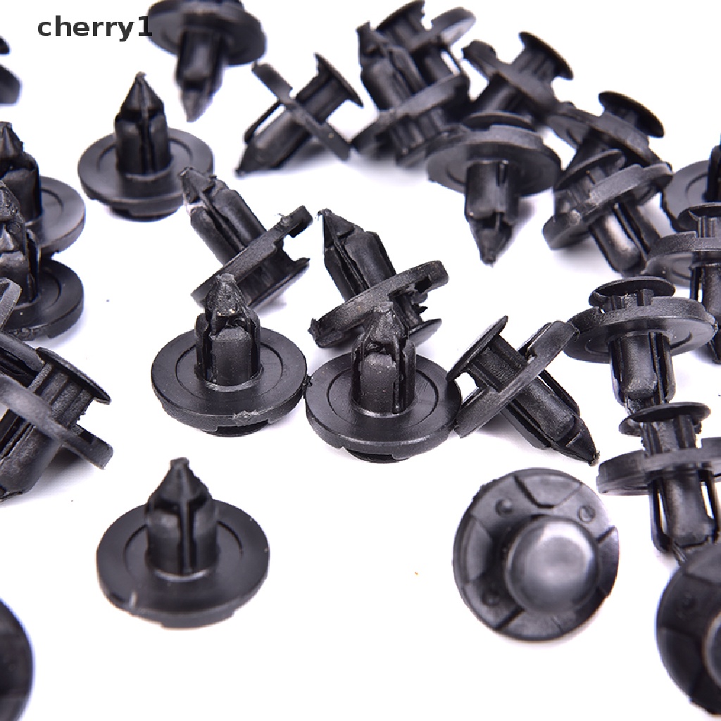 FENDER Set 1 / 100 Đinh Tán Nhựa 8mm Chuyên Dụng Cho Tấm Chắn Bùn Xe Hơi Nissan