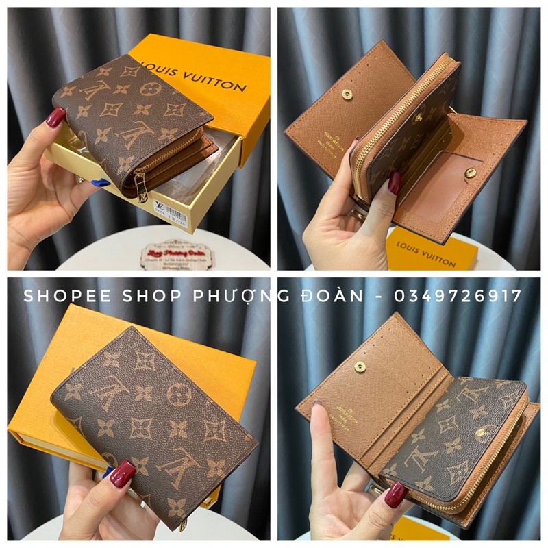 [FULL BOX] Ví Cầm Tay Eo Vi Size 15cm siêu đẹp nhiều ngăn đựng