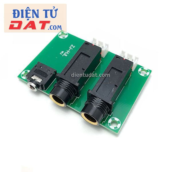 Mạch Chuyển 2 Jack Micro 6.5mm Và Jack 3.5mm Sang Header 3 Pin