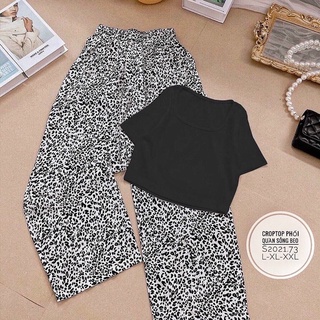 Set beo quần áo croptop (55-90kg)