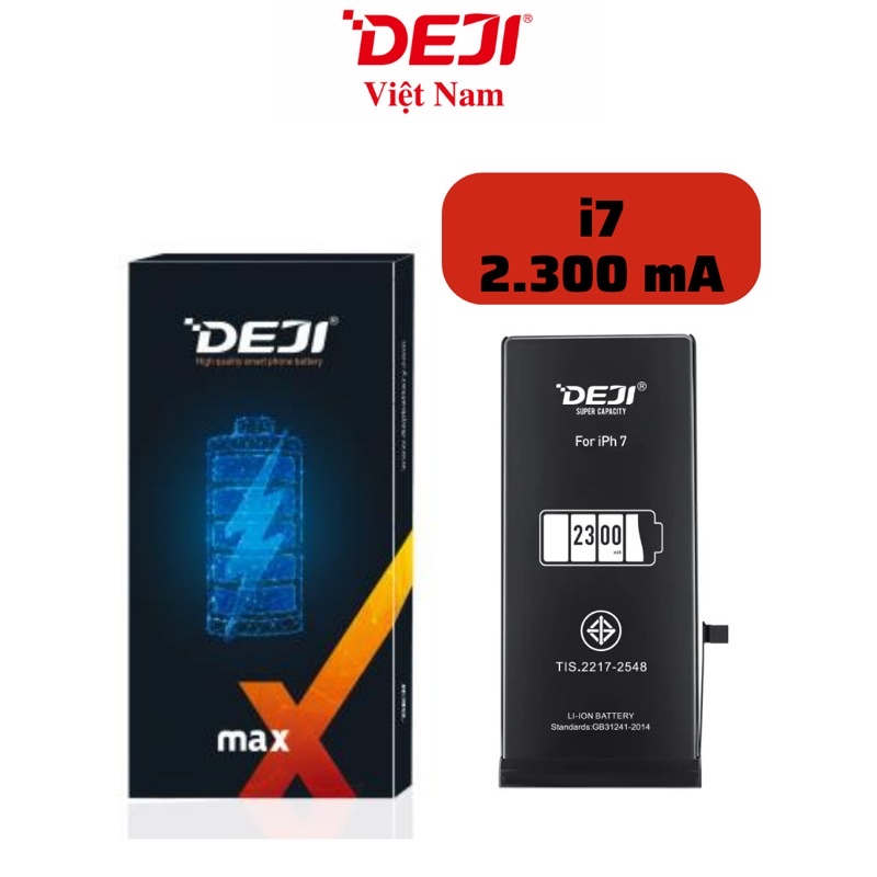 Pin Deji i7 Siêu Cao 2300mA Chính Hãng