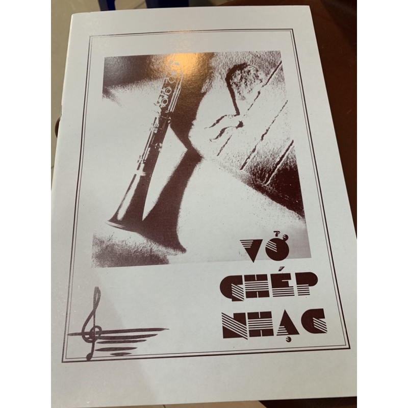 Vở chép nhạc dày 80 trang A4