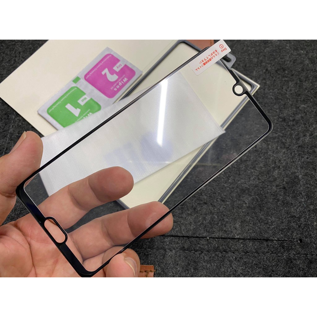 Kính cường lực full viền Sharp Aquos R3