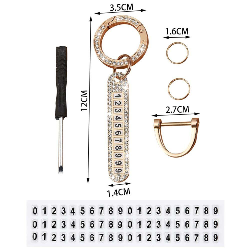 Móc Khóa Điện Thoại AUGUSTINA Chống Mất Sáng Bóng Cho Nam Và Nữ Toàn Bộ|Giá Đỡ Điện Thoại / Chìa Khóa Xe Hơi Tiện Dụng