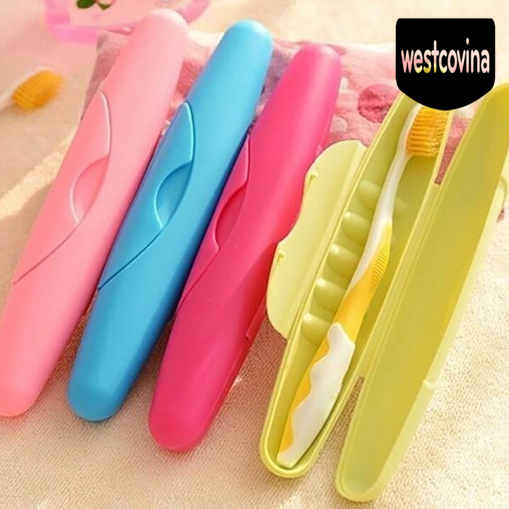 [Hot]☀ Giá Đỡ Bàn Chải Đánh Răng Bằng Nhựa Tiện Lợi Khi Đi Du Lịch
