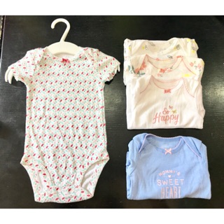 set 4 bodysuits carter xuất xịn