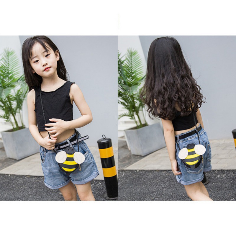 Túi đeo chéo hình hoạt hình dễ thương cho bé gái