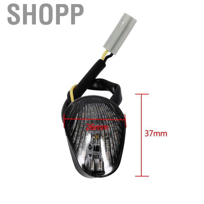 1 Cặp Đèn Led Gắn Đuôi Xe Mô Tô Yzf R1 2002-2008