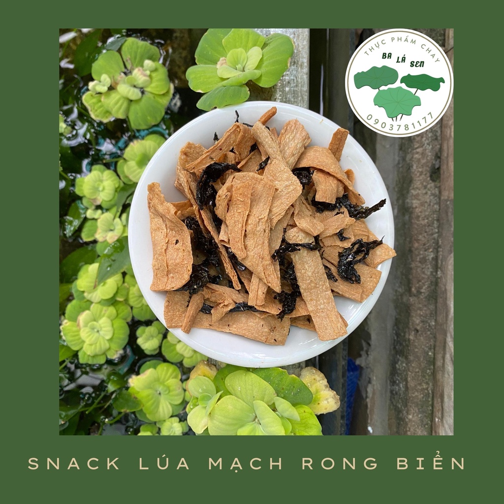 Snack lúa mạch rong biển 150gr