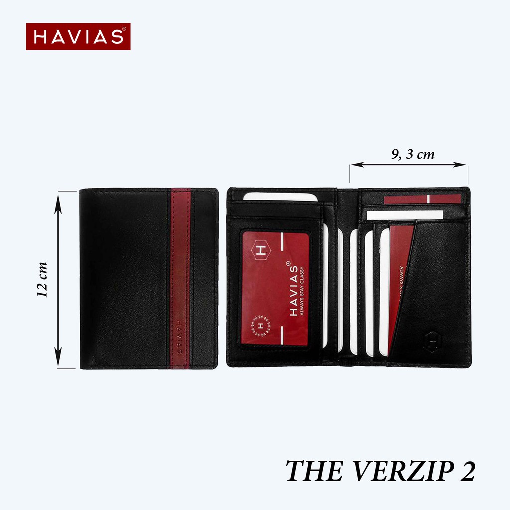 Ví Da Verzip2 Handcrafted Wallet HAVIAS