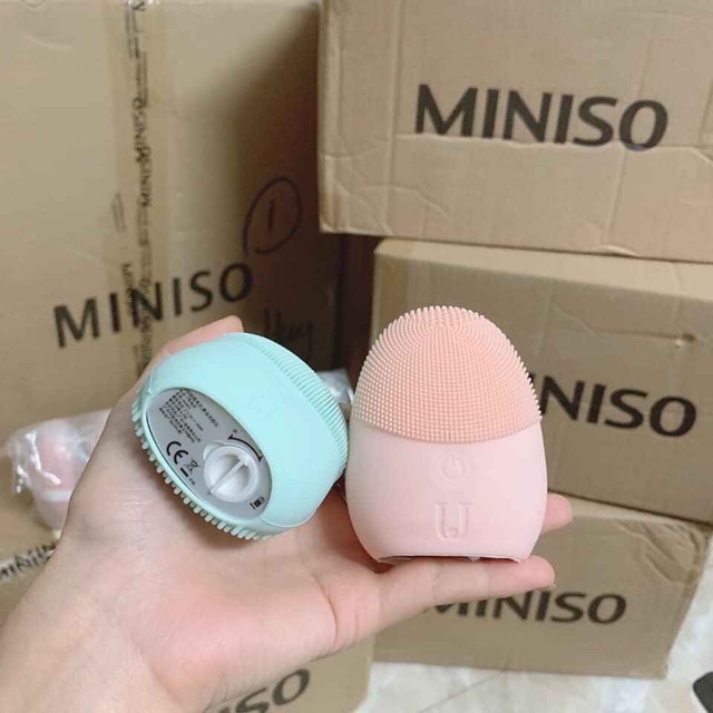 Máy rửa mặt mini cầm tay miniso ( chuẩn bao bì hãng )