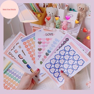 Sticker Nhiều Mẫu Trang Trí Dễ Thươngg✨