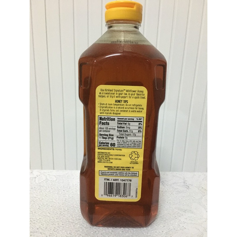 Mật ong Kirkland WILDWER HONEY 2.27kg