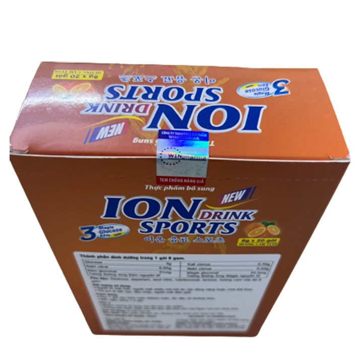 Iron Drink Sport – Bổ Sung Nước Điện Giải (Hộp 20 gói) - TV
