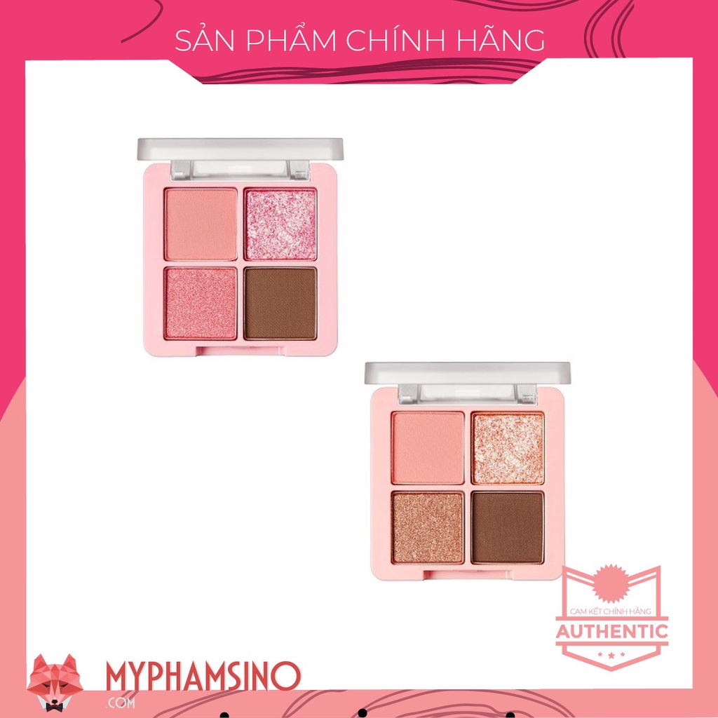 Phấn mắt Black Rouge Crystal Heart Lock Shadow