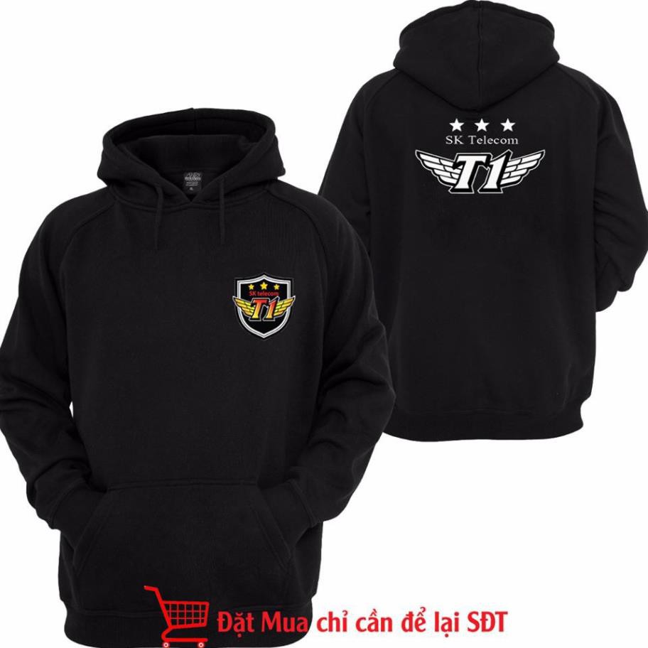🔥BÁN CHẠY🔥 [Xả kho ]Áo hoodie SKT T1 đẹp siêu ngầu giá rẻ nhất