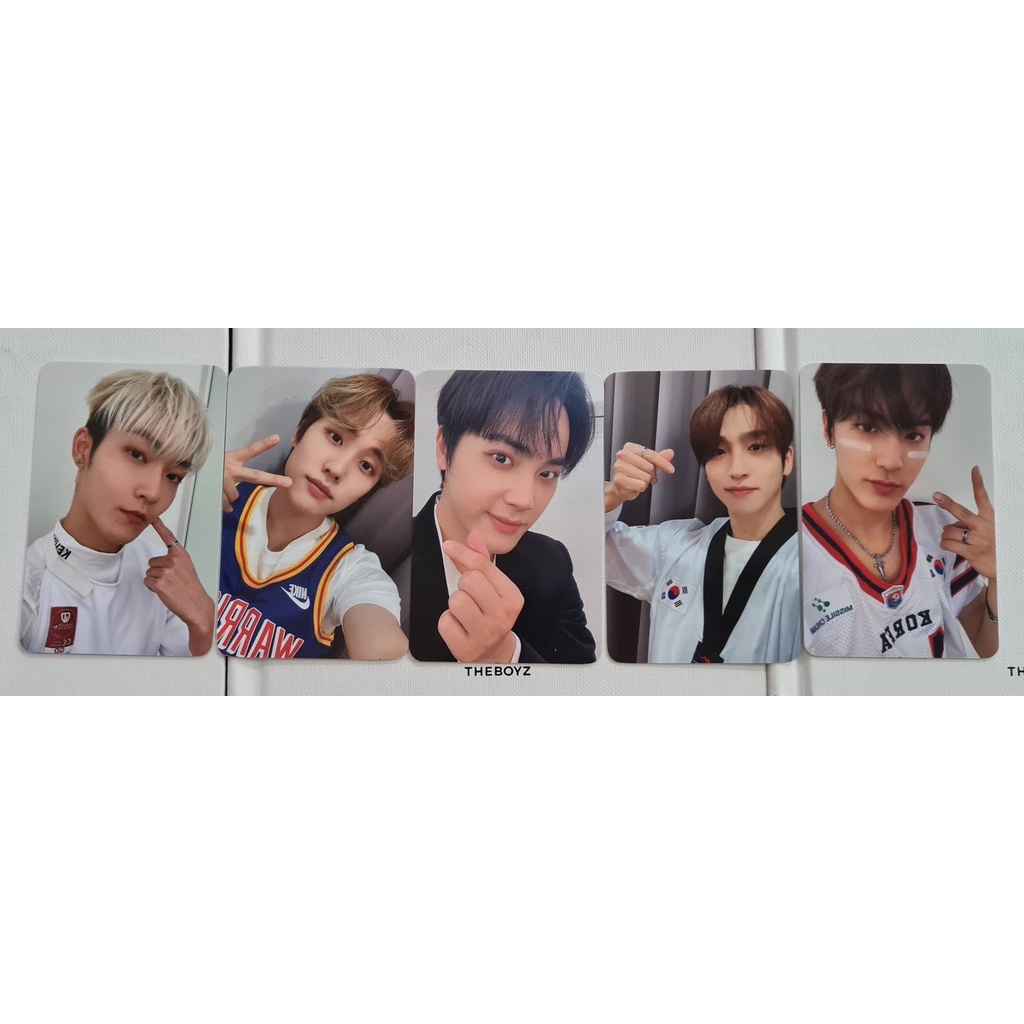 Thẻ Hình Ảnh Card Benefit Video Call Season's Greeting 2022 The Boyz (Có Sẵn)