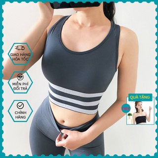 Áo Bra croptop tập gym yoga  áo thun tập gym nữ đẹp khoét lưng, mặc tập luyện hoặc trong áo smi,jaket- BL11