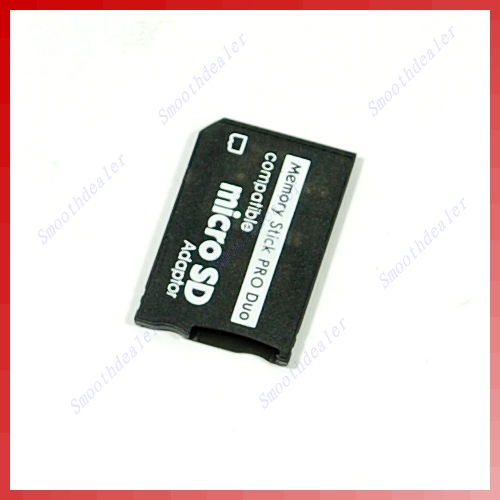 Bộ Chuyển Đổi Micro SD / SDHC Sang Ms Duo Cho Máy Ảnh PSP Sony