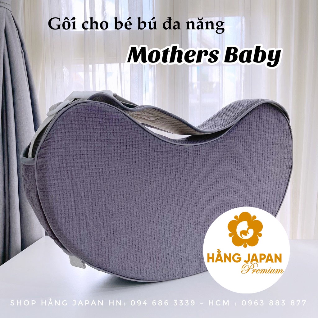 Gối cho bé bú, chống trào ngược thương hiệu Mothers Baby Hàn Quốc