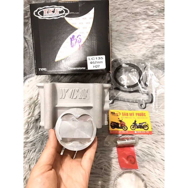 Bộ lòng kiếng YCS Ex 57mm chân 27