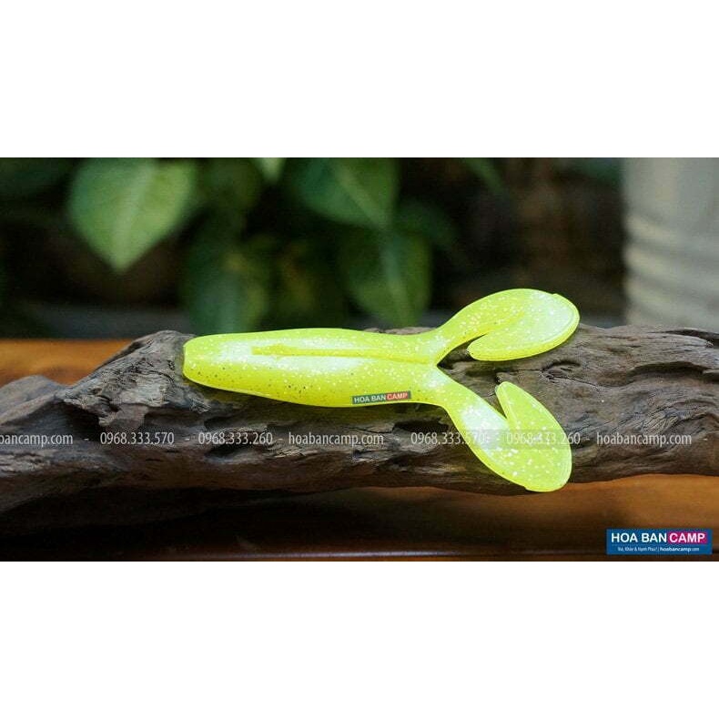 Mồi Mềm Ribbit Thailand Kèm Lưỡi | Vỉ 4 Con