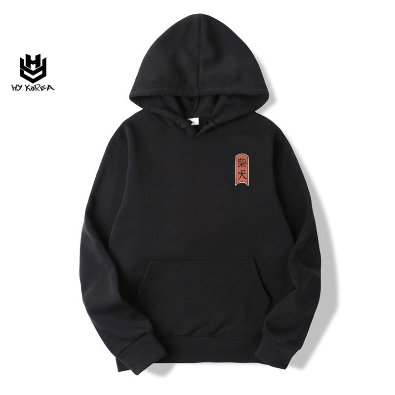 Áo Hoodie HY KOREA Nữ Nam Khoác Nỉ Form Rộng Kiểu Sweater Unisex In Hình Mèo Samurai DC85.