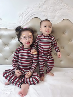 Combo 3 bộ body len tăm cho bé