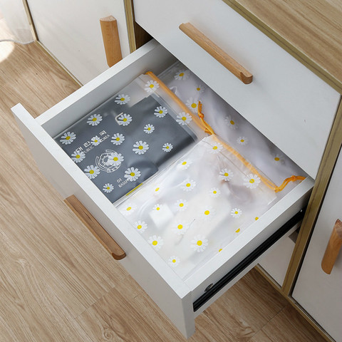 trong suốt không thấm nước giặt túi hoạt hình du lịch túi dây rút, quần áo bảo quản giày túi bảo quản mỹ phẩm