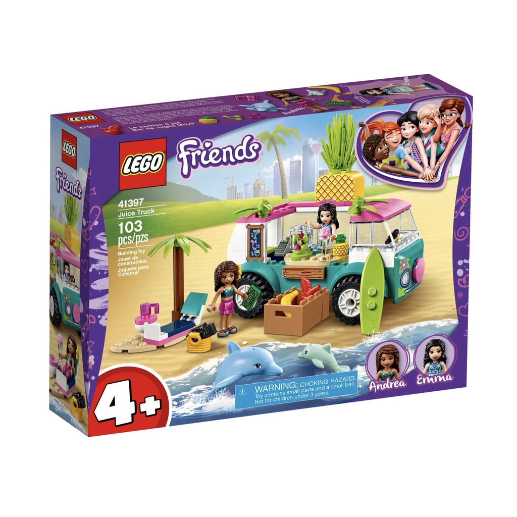 Lego Friends 41397 xe bán trái cây