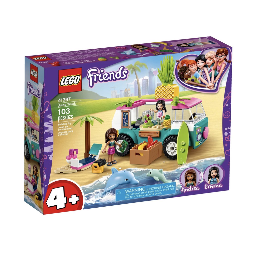 Lego Friends 41397 xe bán trái cây ( đồ chơi xếp hình - do choi xep hinh )