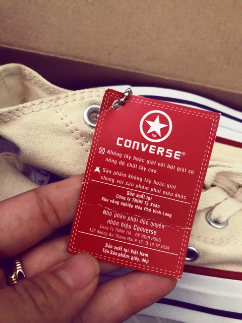 💥SALE 50%💥CONVERSE CLASSIC CỔ CAO SIÊU RẺ CHÍNH HÃNG NGHỊ HƯNG, FULLBOX NEW❤️