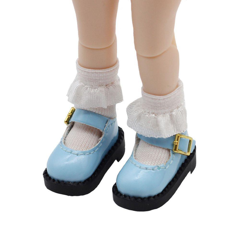 AVOCADO Ob11 1/12 Giày Da Búp Bê Thủ Công,giày Da Màu Cầu Vồng Nhỏ Xinh Xắn Làm Thủ Công Cho Phụ Kiện Búp Bê Mini