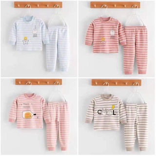 - Bộ cotton len kẻ ngang quảng châu cao cấp - Mẫu mới nhất 2021