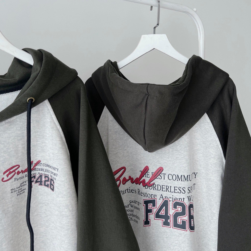 [sẵn]Áo khoác tay dài form rộng F426 tay phối (ảnh thật tại shop) TanaziCloset