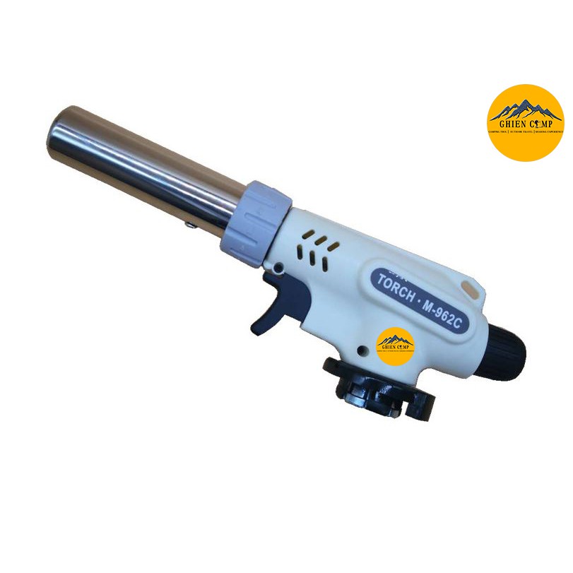 Đầu Khò Gas Master Torch-BT962 Inox Loại Tốt có van chống tràn gas phụt lửa
