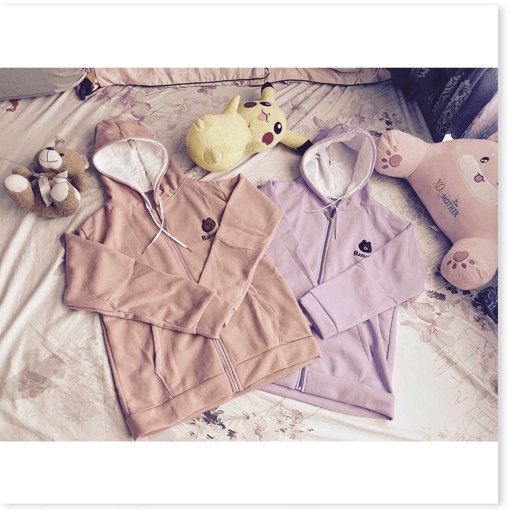 Áo khoác chống nắng chất thun nỉ ngoại xinh xắn xịn xò cho các bạn nữ KOKO MI