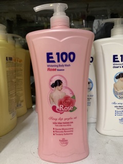 SỮA TẮM E100 SILKY 1,2kg và 800g