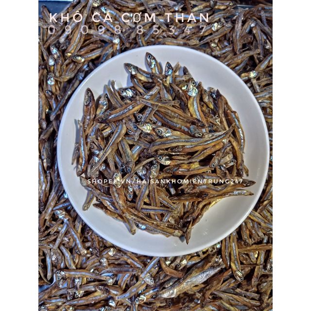 Khô cá cơm than 1kg