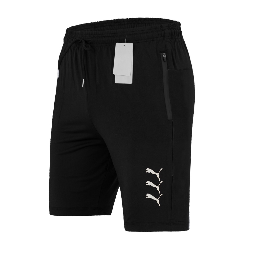 Quần short thun ba sọc cao cấp, chất thun thể thao co dãn 4 chiều mềm mịn, thoáng mát - Q29