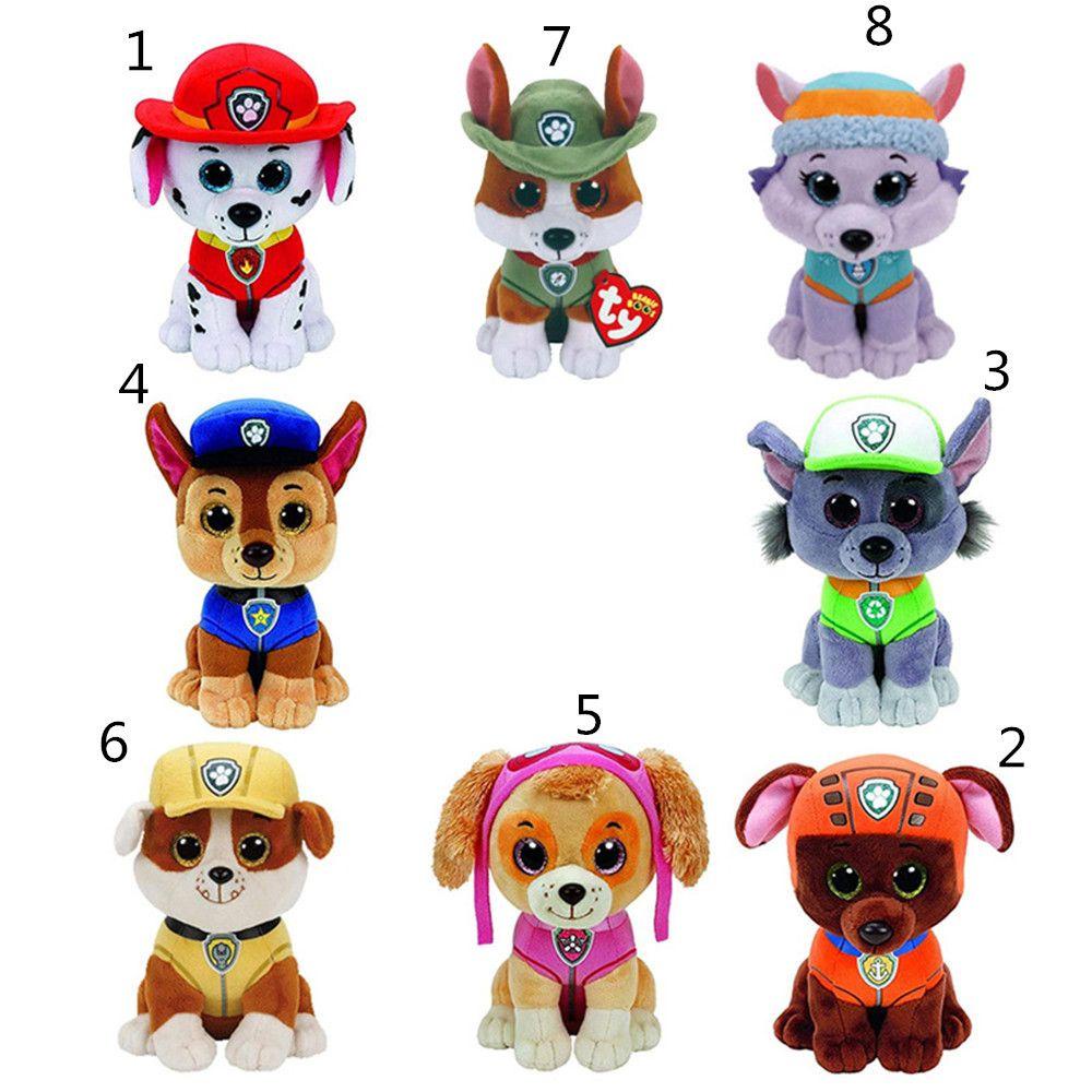 Thú Nhồi Bông Hình Chú Chó Chase Rocky Zuma Rubble Mar shall