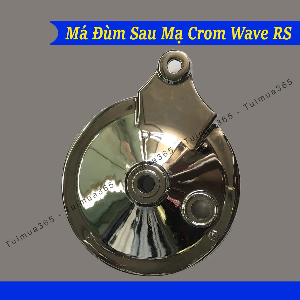 Má Đùm Mạ Crom Sau Honda Wave RS