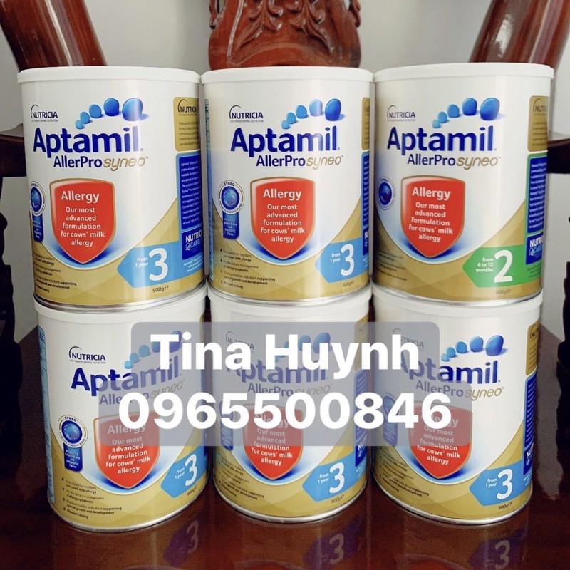 Sữa Aptamil AllerPro SYNEO số 2 & 3 - 900g
