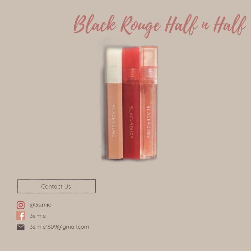 Son Black Rouge Half N Half Water