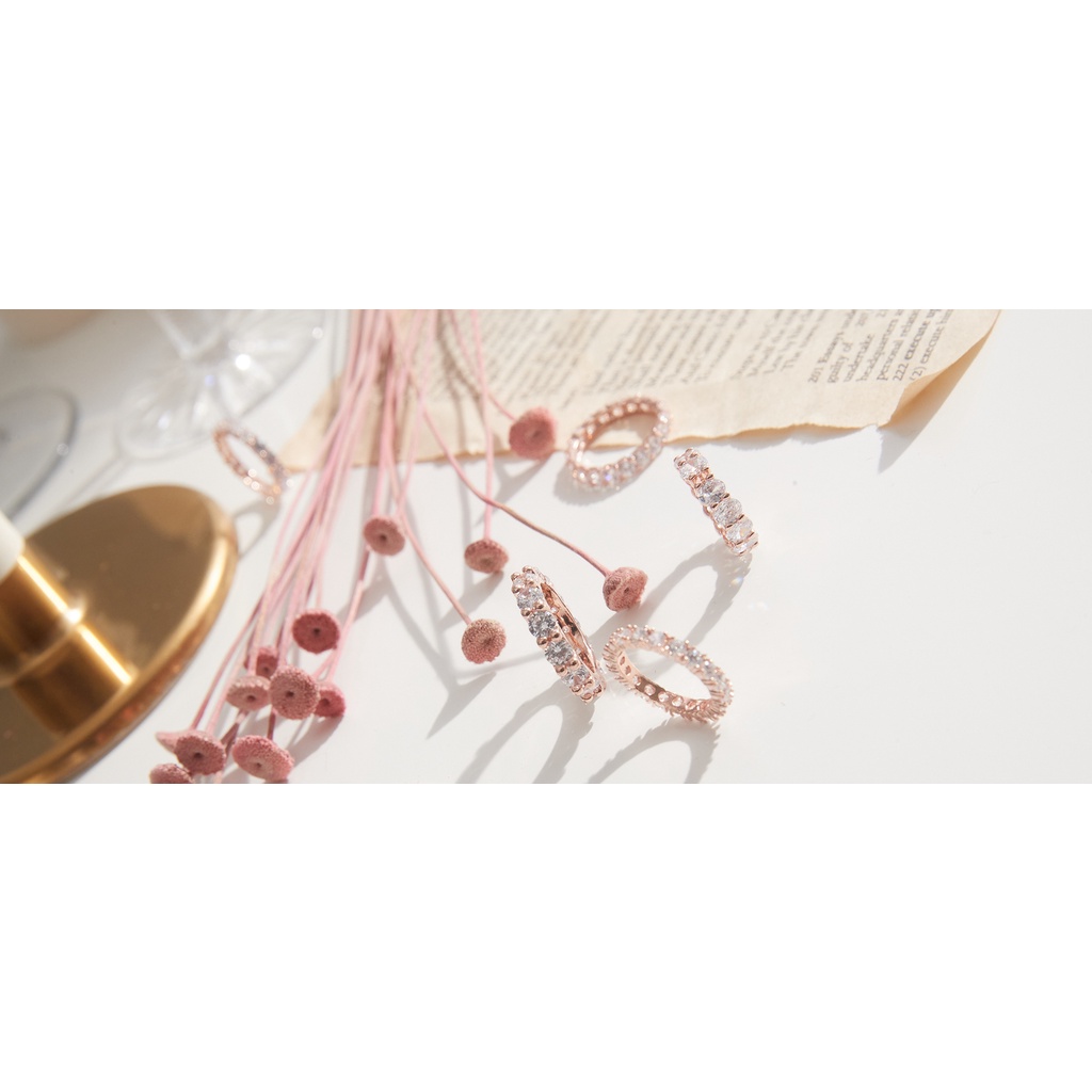 CHÍNH HÃNG NHẪN LOVELY LOVE SUGA BTS