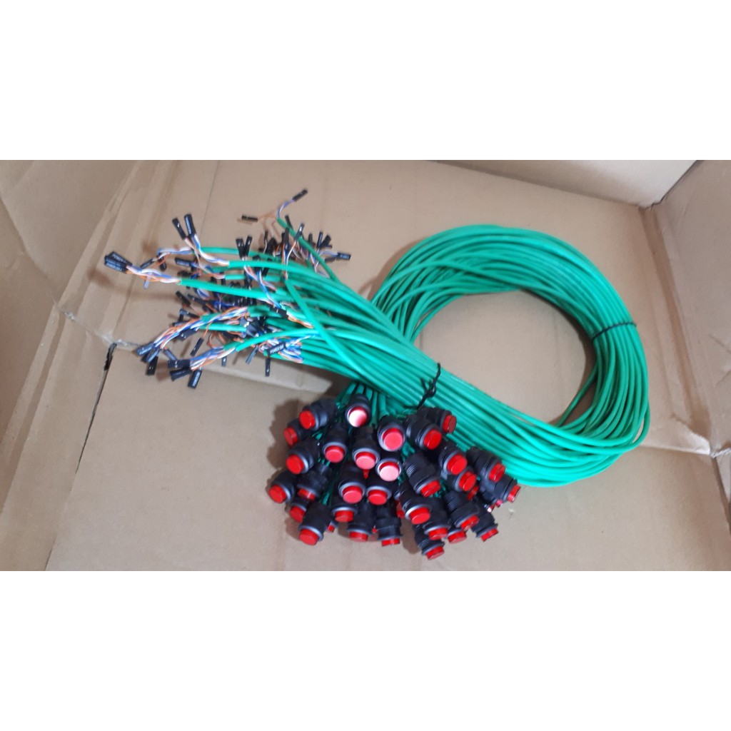 NÚT NGUỒN POWER LED DÀI 80CM CHẤT LƯỢNG CAO CÓ MÀU XANH VÀ ĐỎ