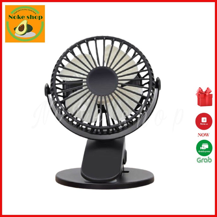 Quạt Mini | Quạt Kẹp Bàn Thích hợp cho dân Văn Phòng, Xoay 360 độ, Kẹp chắc chắn – Siêu Mát