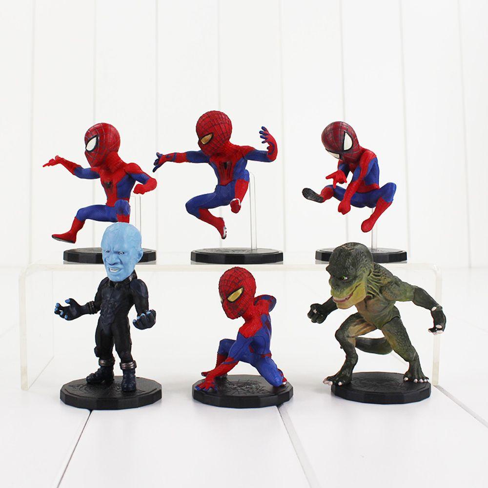 Mô Hình Nhân Vật DARNELL Spider Man Hoạt Hình Kawaii Bằng PVC Làm Quà Tặng Cho Bé