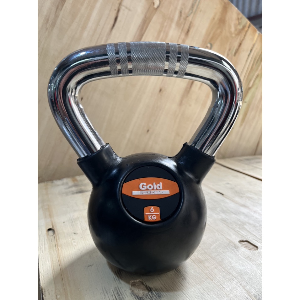 Tạ 6kg Bình Vôi, Tạ Ấm,Tạ Quai Xách Bọc Cao Su Cao Cấp